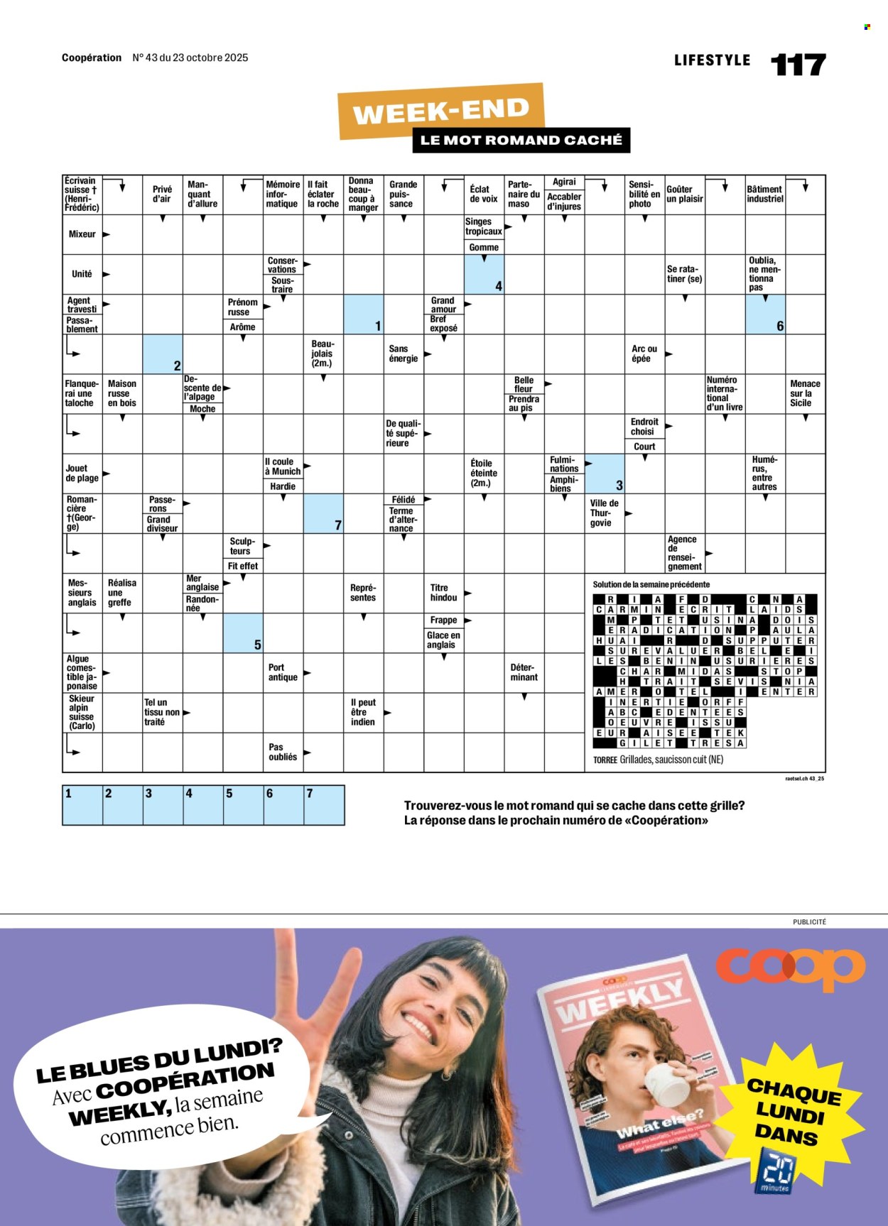 Catalogue Coop - 23.10.2025 - 29.10.2025. Page 117. Page 117