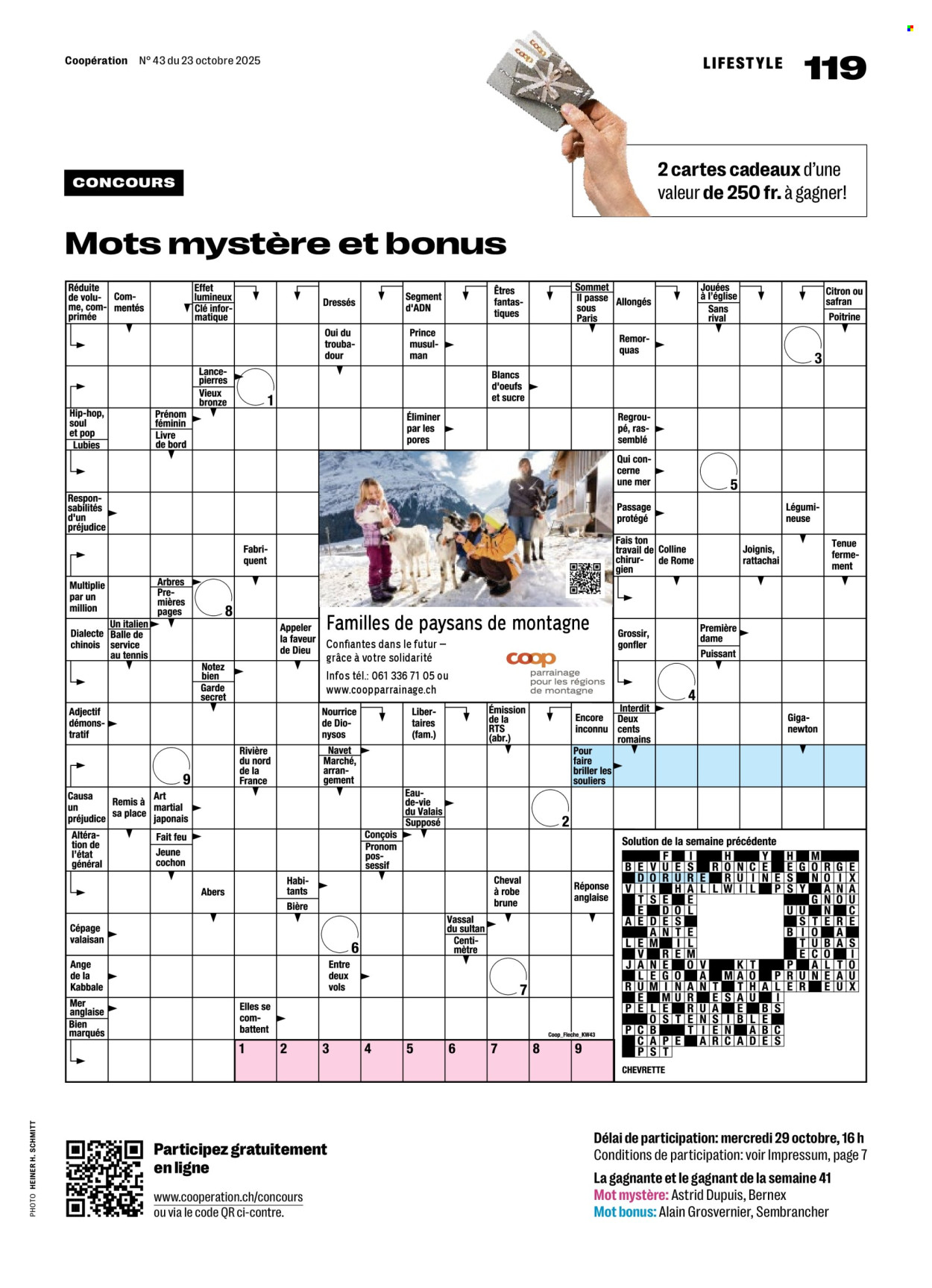 Catalogue Coop - 23.10.2025 - 29.10.2025. Page 119. Page 119