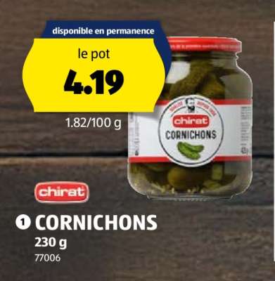CORNICHONS