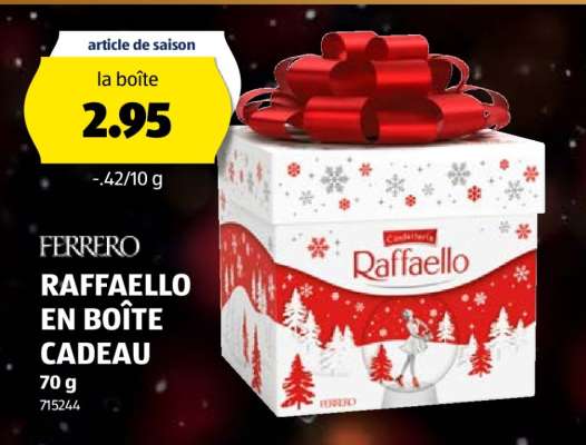 RAFFAELLO EN BOÎTE CADEAU