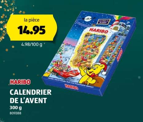 HARIBO CALENDRIER DE L'AVENT