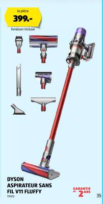 DYSON ASPIRATEUR SANS FIL V11 FLUFFY