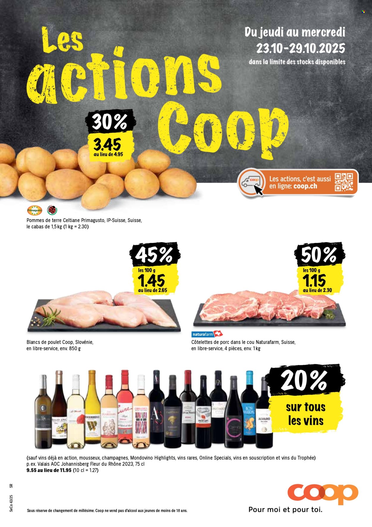Catalogue Coop - 23.10.2025 - 29.10.2025. Page 1. Page 1