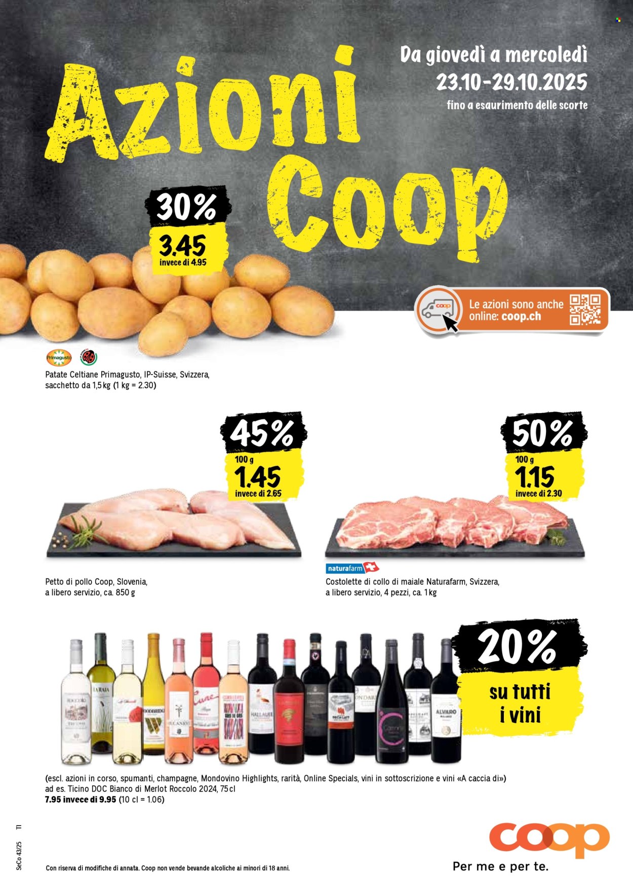 Catalogue Coop - 23.10.2025 - 29.10.2025. Page 1. Page 1
