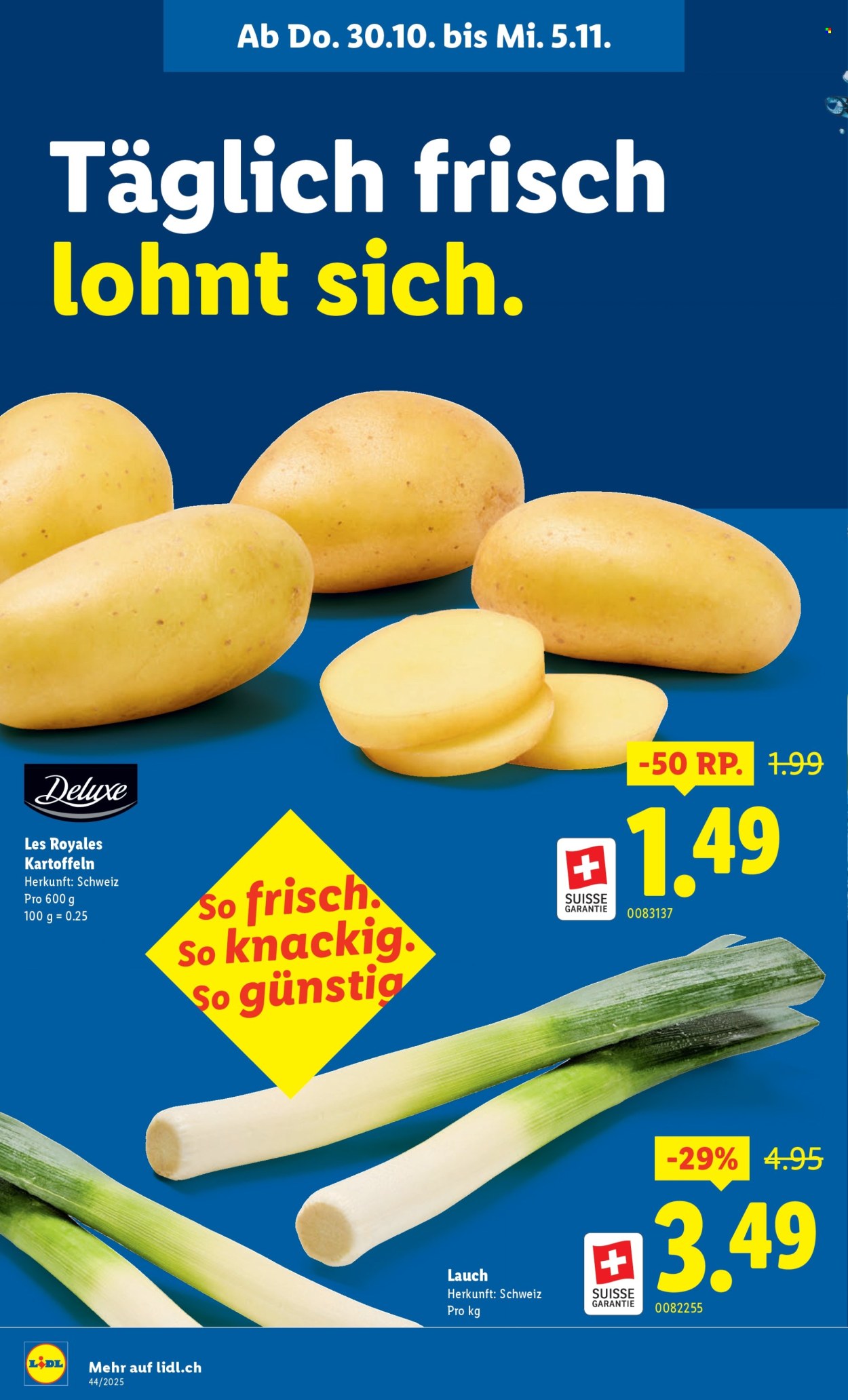 Catalogue Lidl - 30.10.2025 - 5.11.2025. Page 4. Page 4