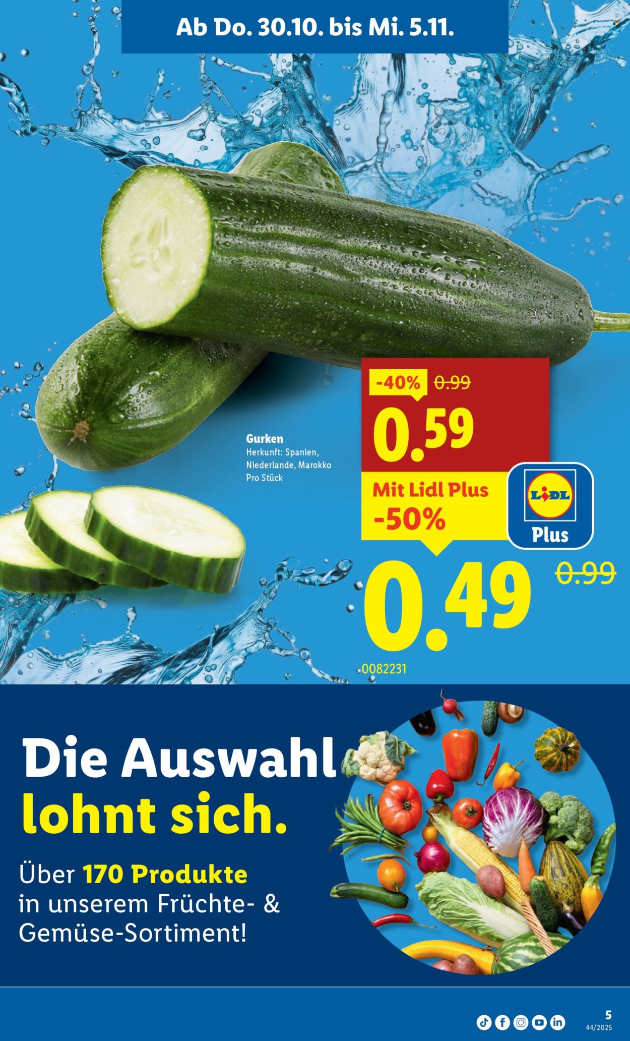 Catalogue Lidl - 30.10.2025 - 5.11.2025. Page 5. Page 5