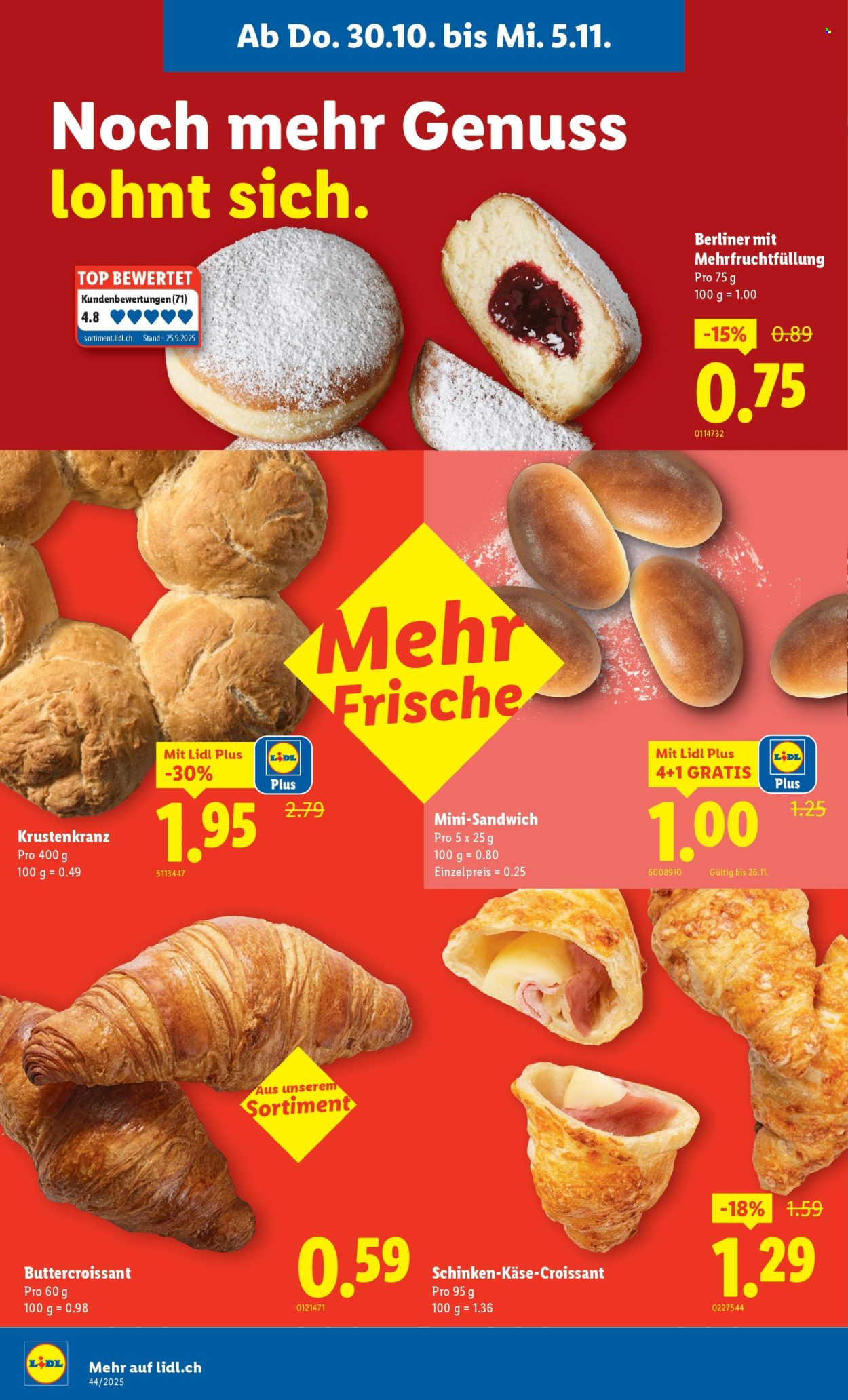 Catalogue Lidl - 30.10.2025 - 5.11.2025. Page 6. Page 6