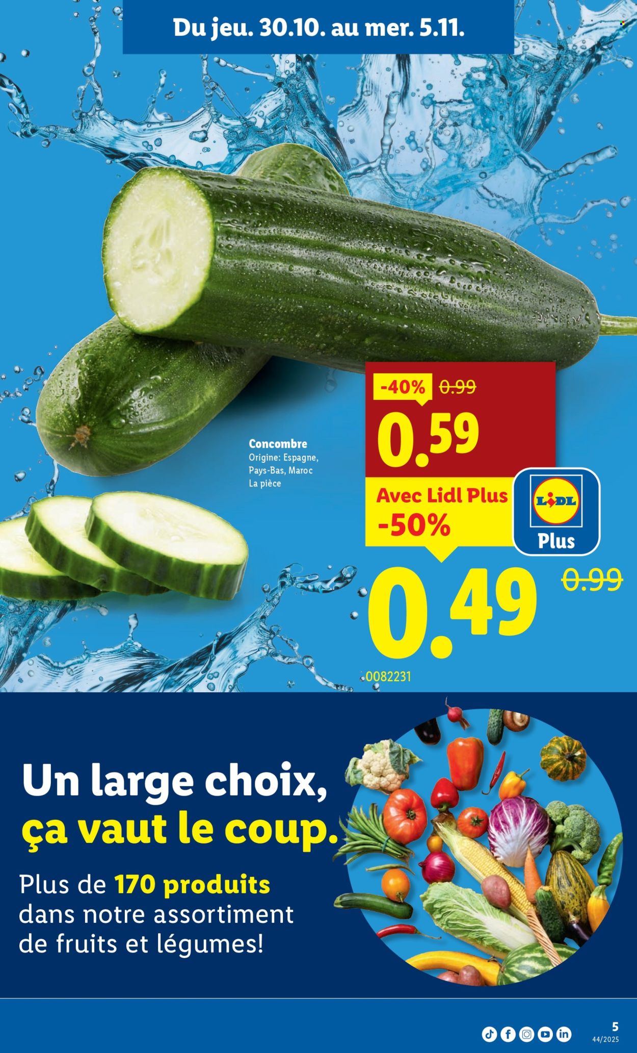 Catalogue Lidl - 30.10.2025 - 5.11.2025. Page 5. Page 5