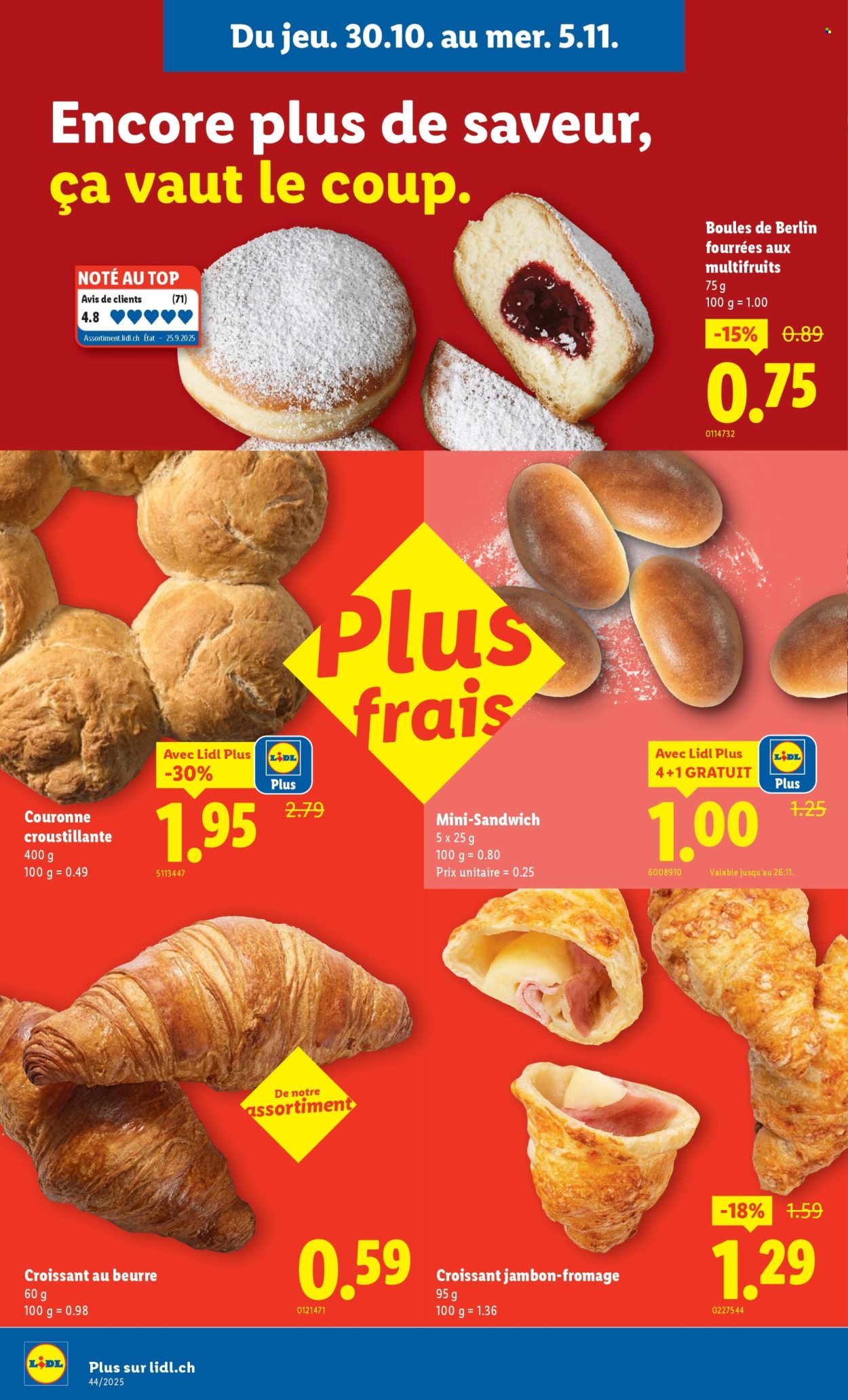 Catalogue Lidl - 30.10.2025 - 5.11.2025. Page 6. Page 6
