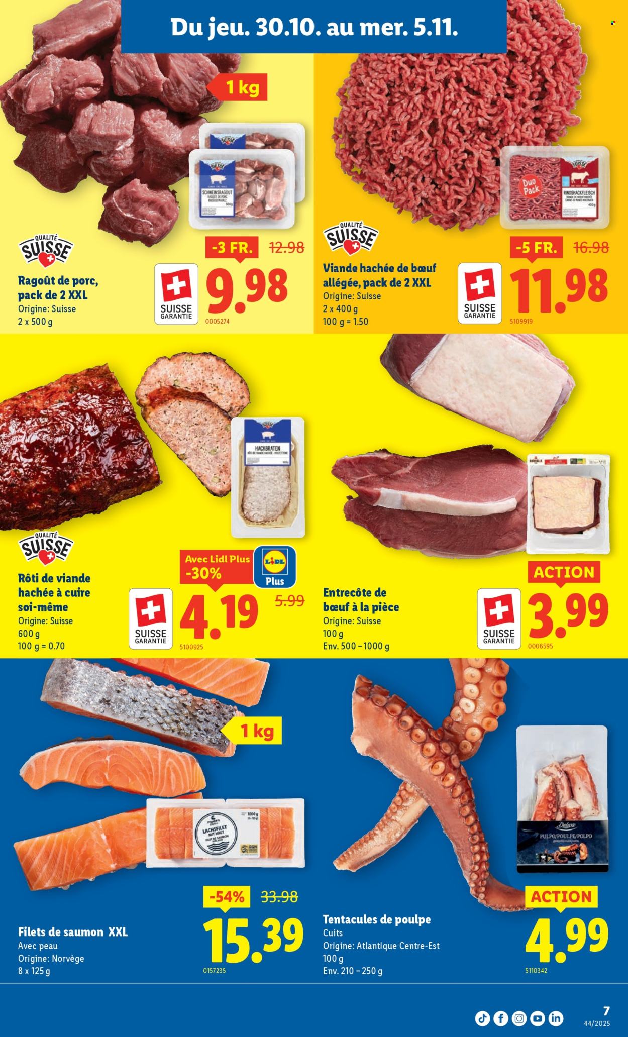 Catalogue Lidl - 30.10.2025 - 5.11.2025. Page 7. Page 7