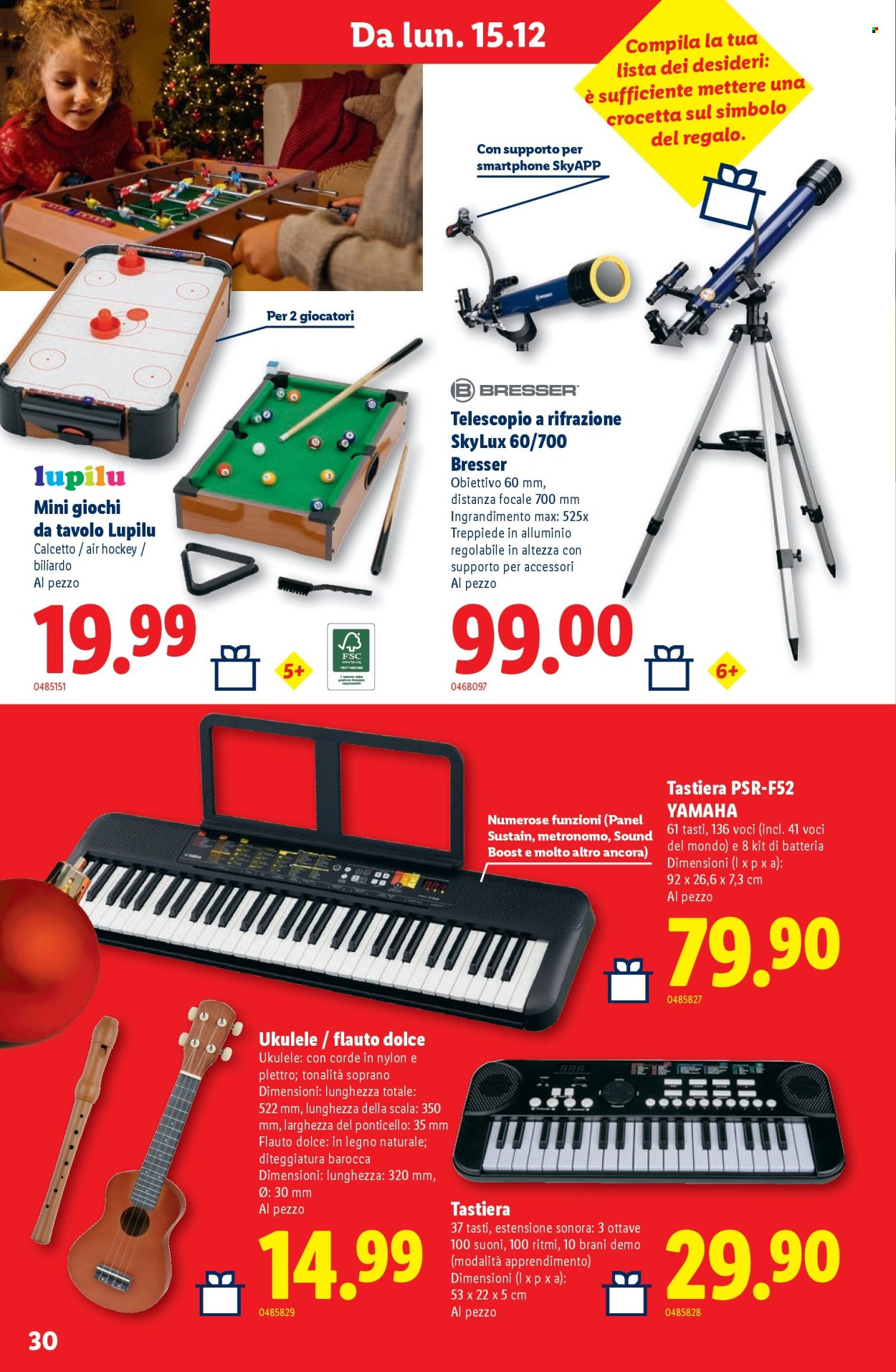 Catalogue Lidl. Page 30. Page 30