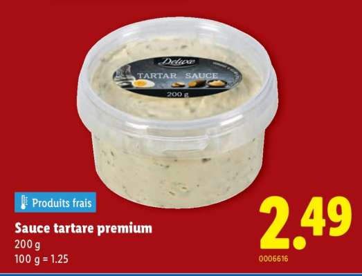 Sauce tartare premium