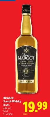 Queen Margot Blended Scotch Whisky 8 ans