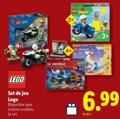 Set de jeu Lego