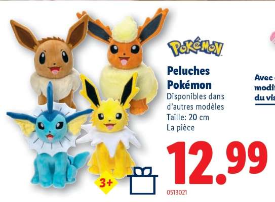 Peluches Pokémon