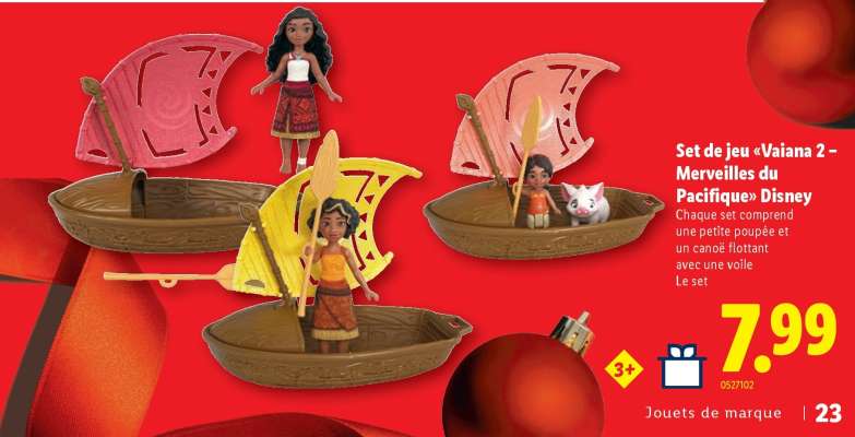 Set de jeu «Vaiana 2 – Merveilles du Pacifique» Disney