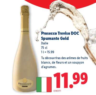 Prosecco Treviso DOC Spumante Gold