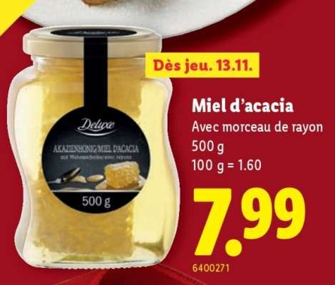 Miel d’acacia