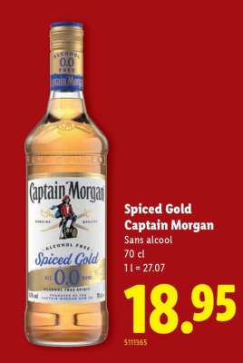 Spiced Gold Captain Morgan