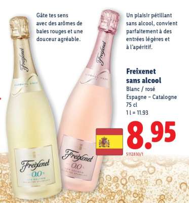 Freixenet sans alcool