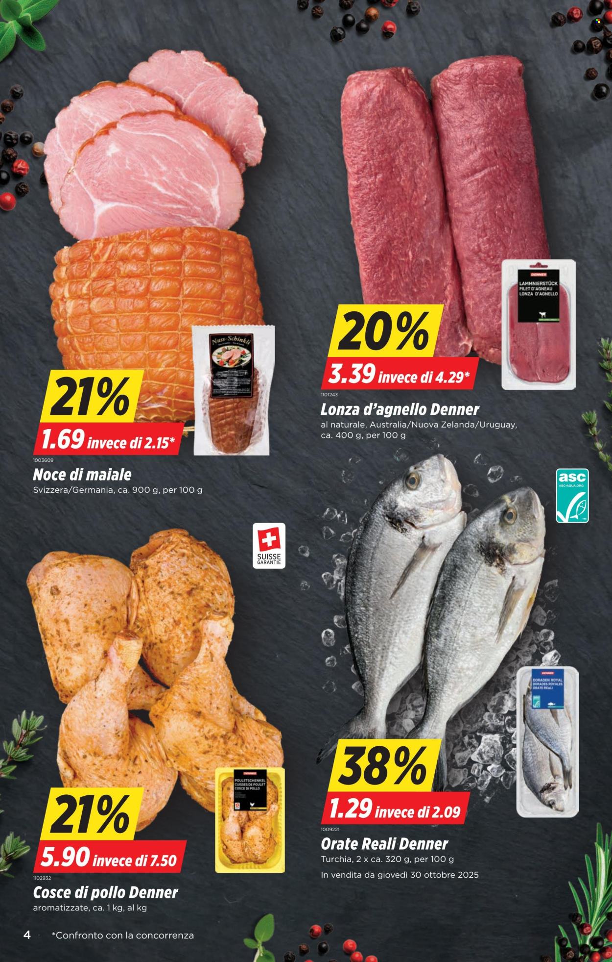 Catalogue Denner - 28.10.2025 - 3.11.2025. Page 4. Page 4