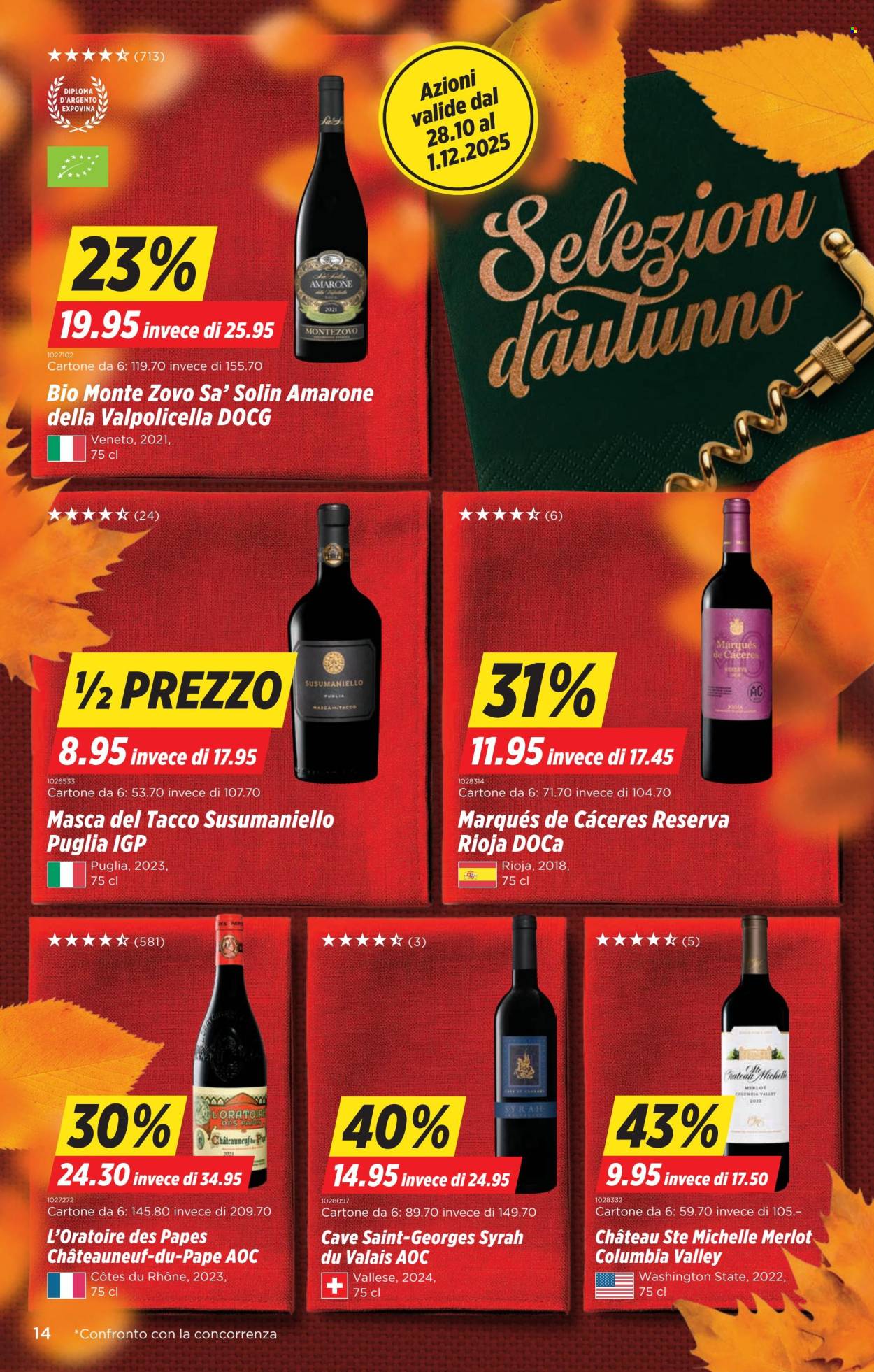 Catalogue Denner - 28.10.2025 - 3.11.2025. Page 14. Page 14