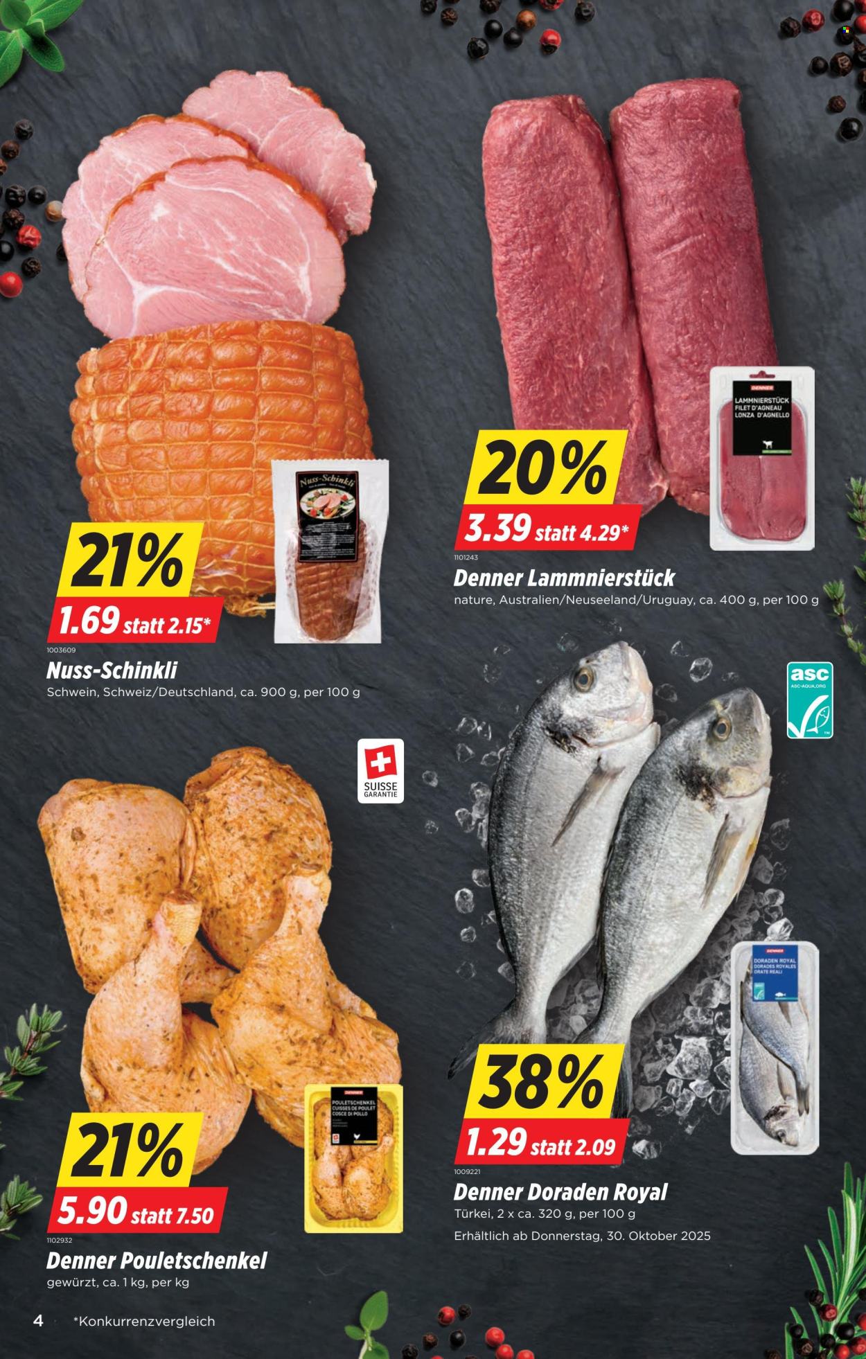 Catalogue Denner - 28.10.2025 - 3.11.2025. Page 4. Page 4