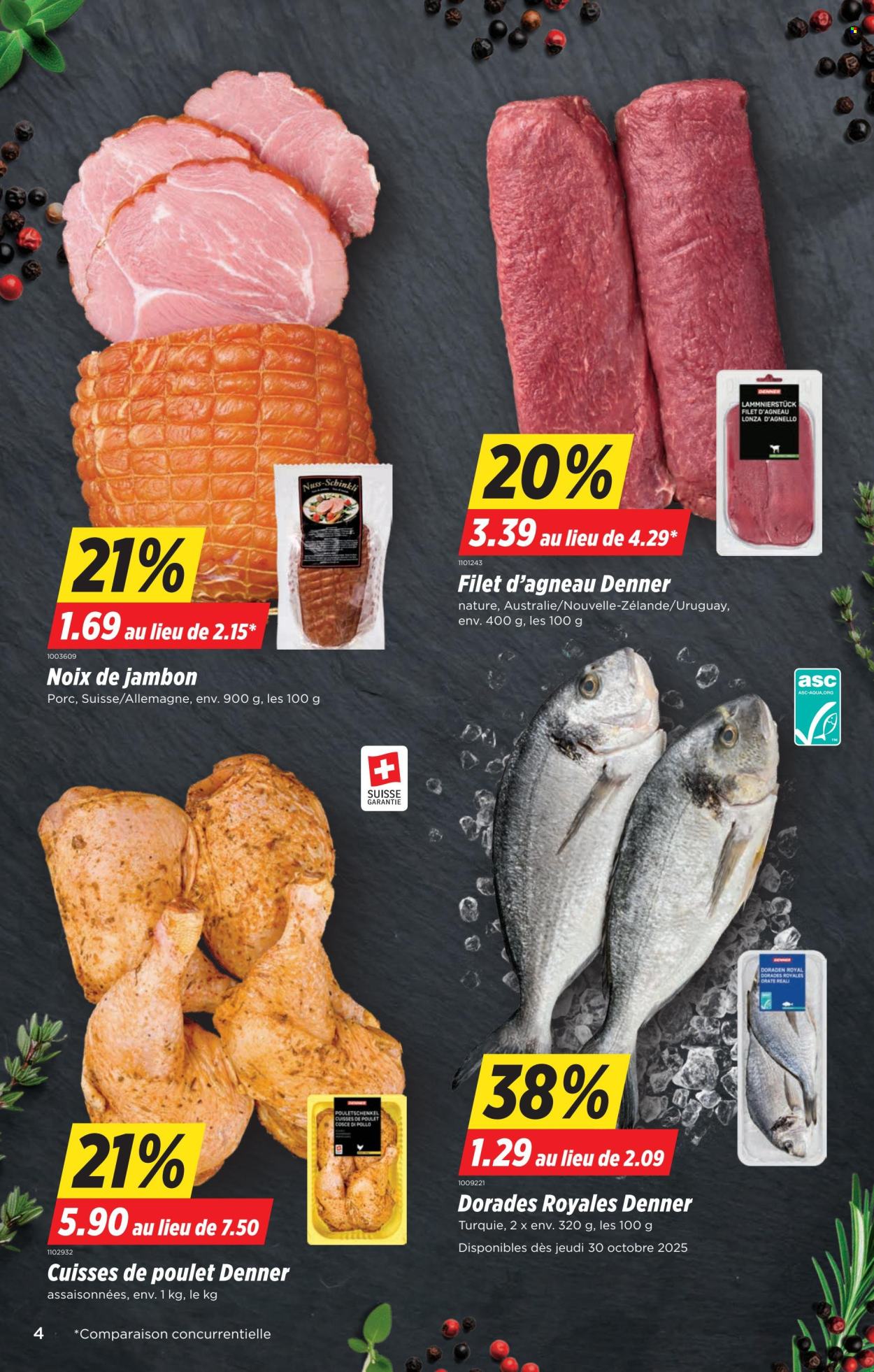 Catalogue Denner - 28.10.2025 - 3.11.2025. Page 4. Page 4