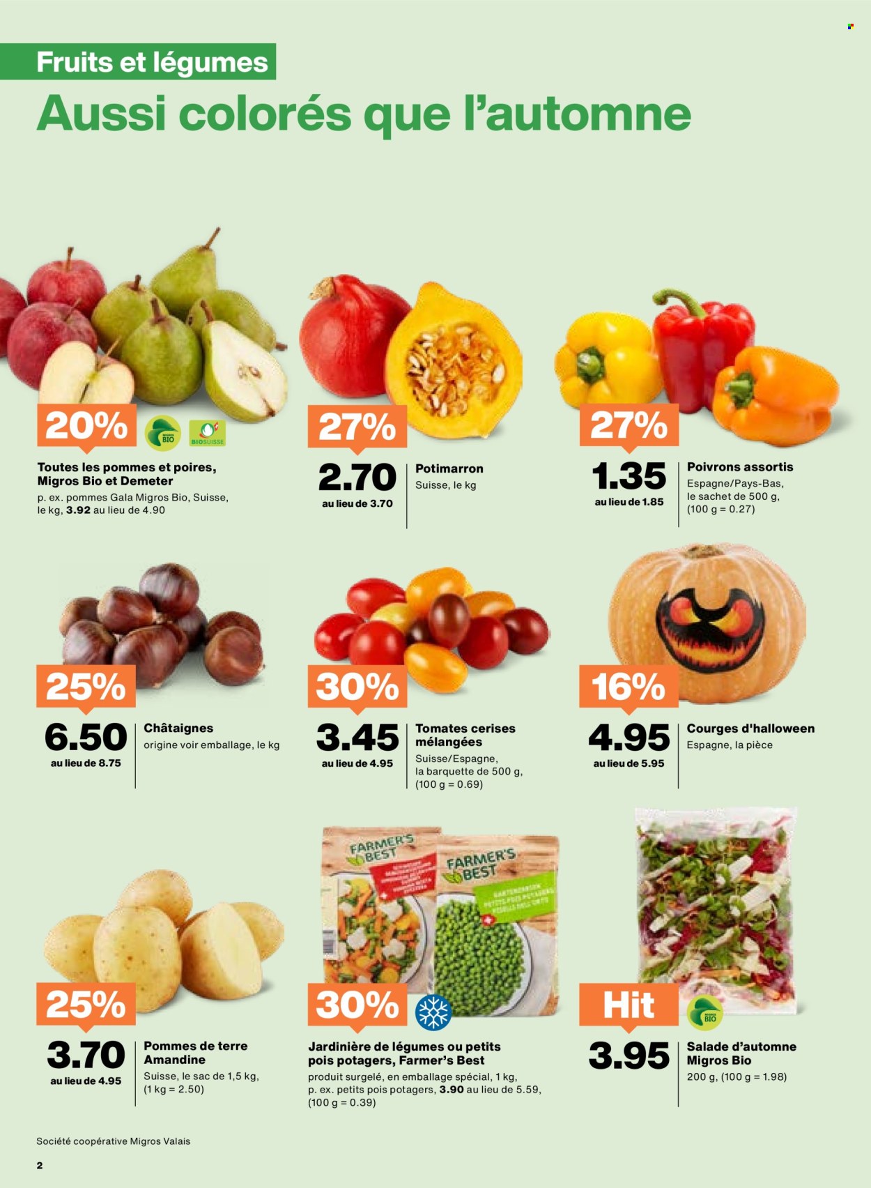 Catalogue Migros - 28.10.2025 - 3.11.2025. Page 2. Page 2