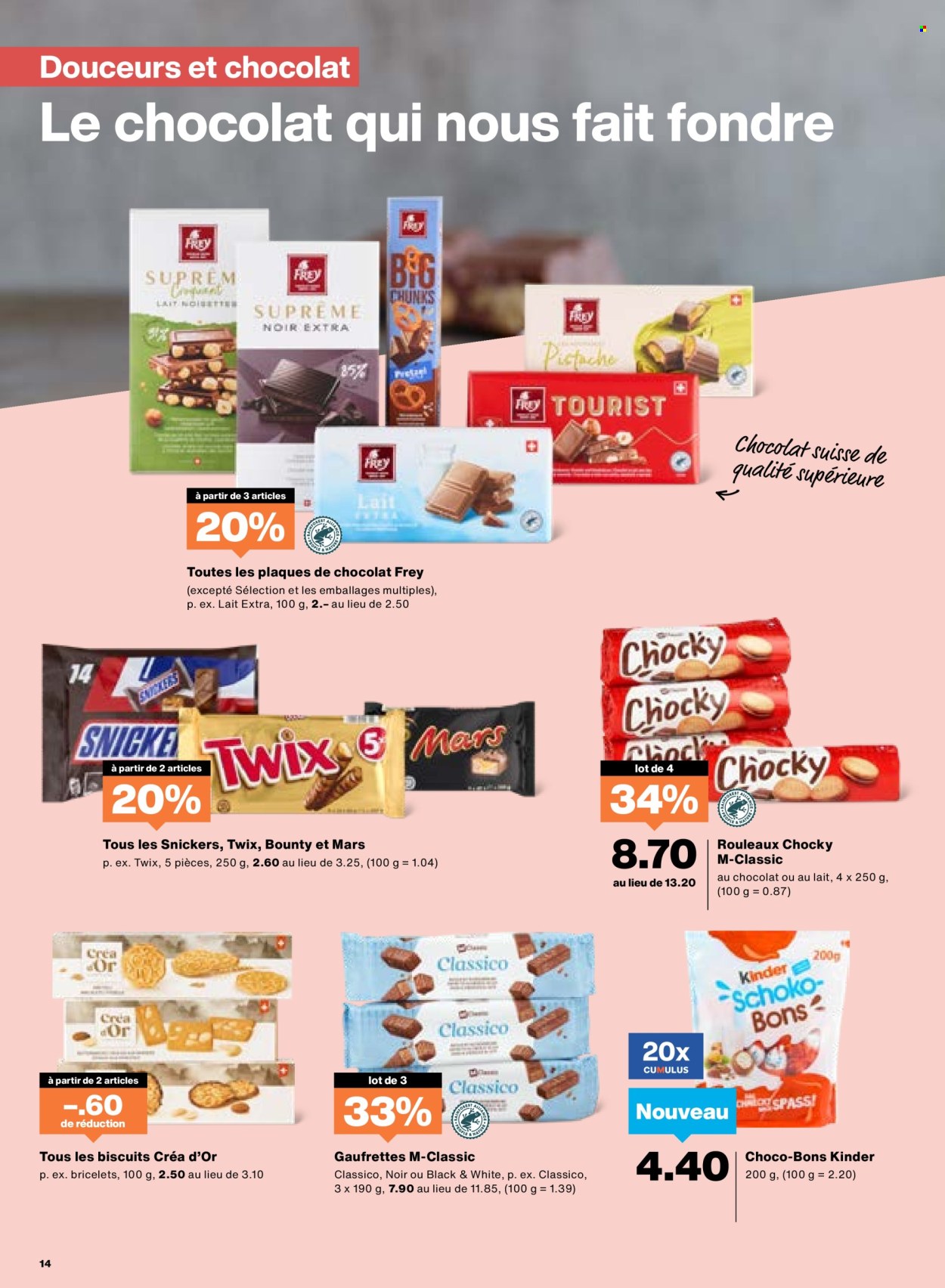 Catalogue Migros - 28.10.2025 - 3.11.2025. Page 14. Page 14