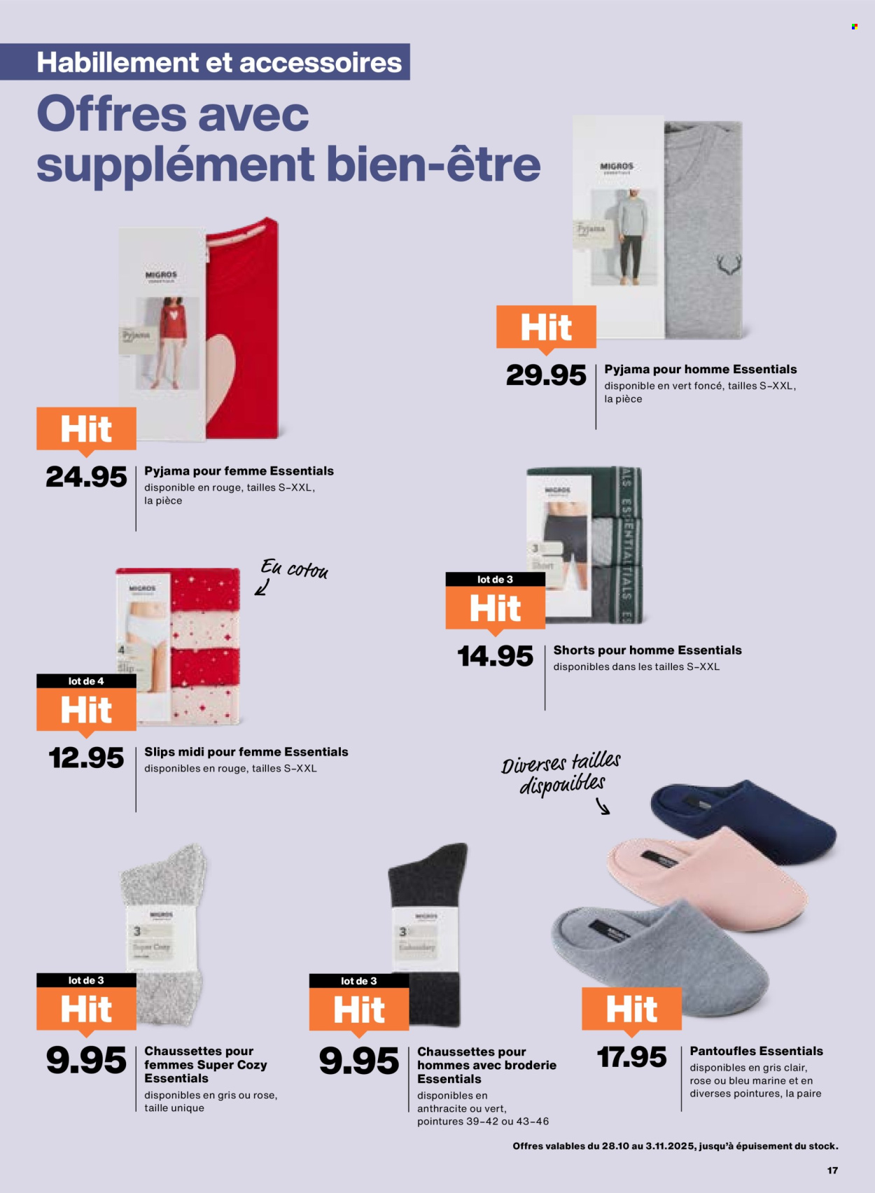 Catalogue Migros - 28.10.2025 - 3.11.2025. Page 17. Page 17