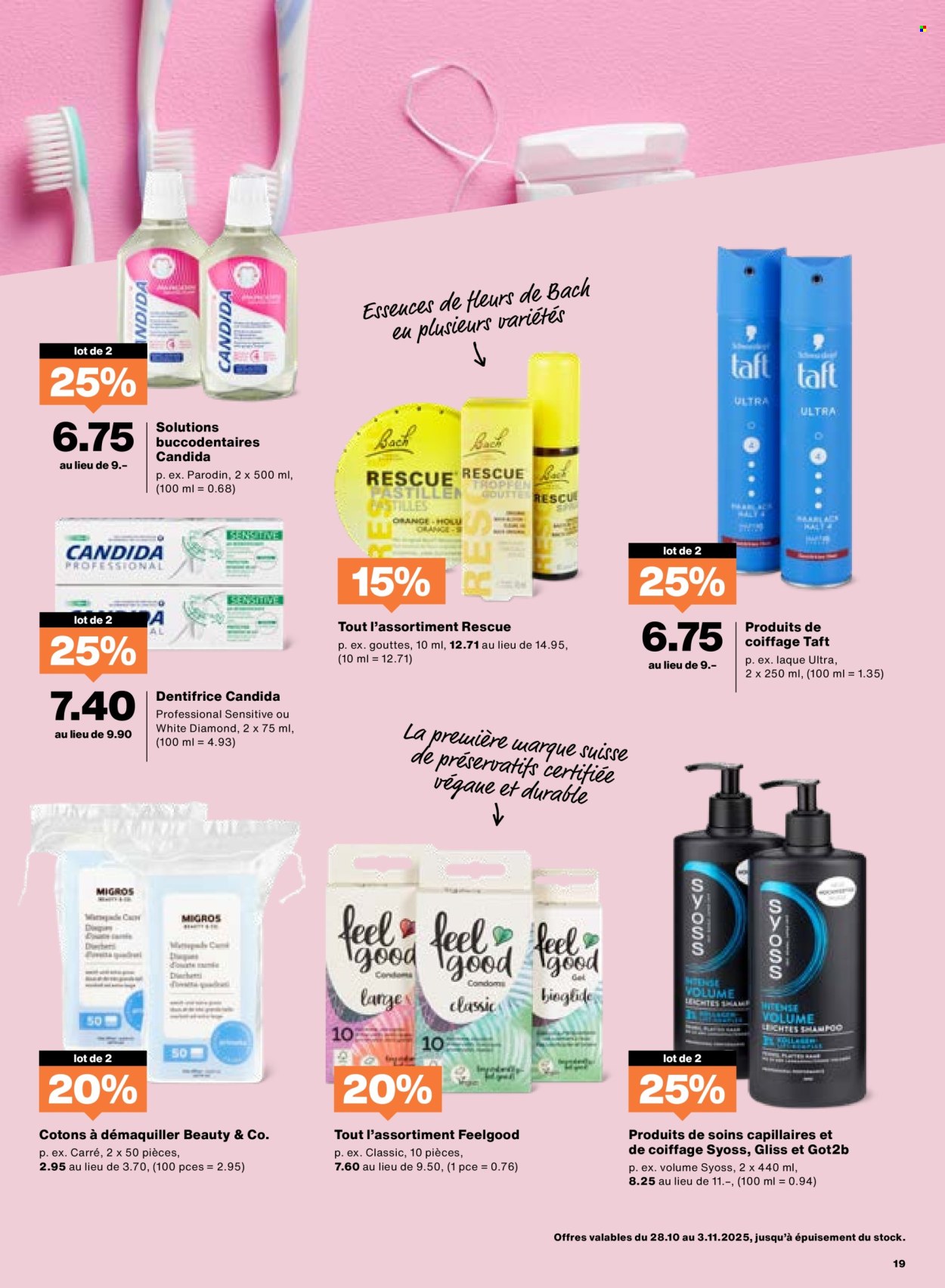 Catalogue Migros - 28.10.2025 - 3.11.2025. Page 19. Page 19