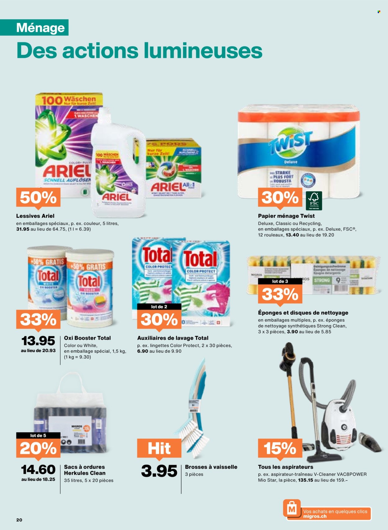 Catalogue Migros - 28.10.2025 - 3.11.2025. Page 20. Page 20