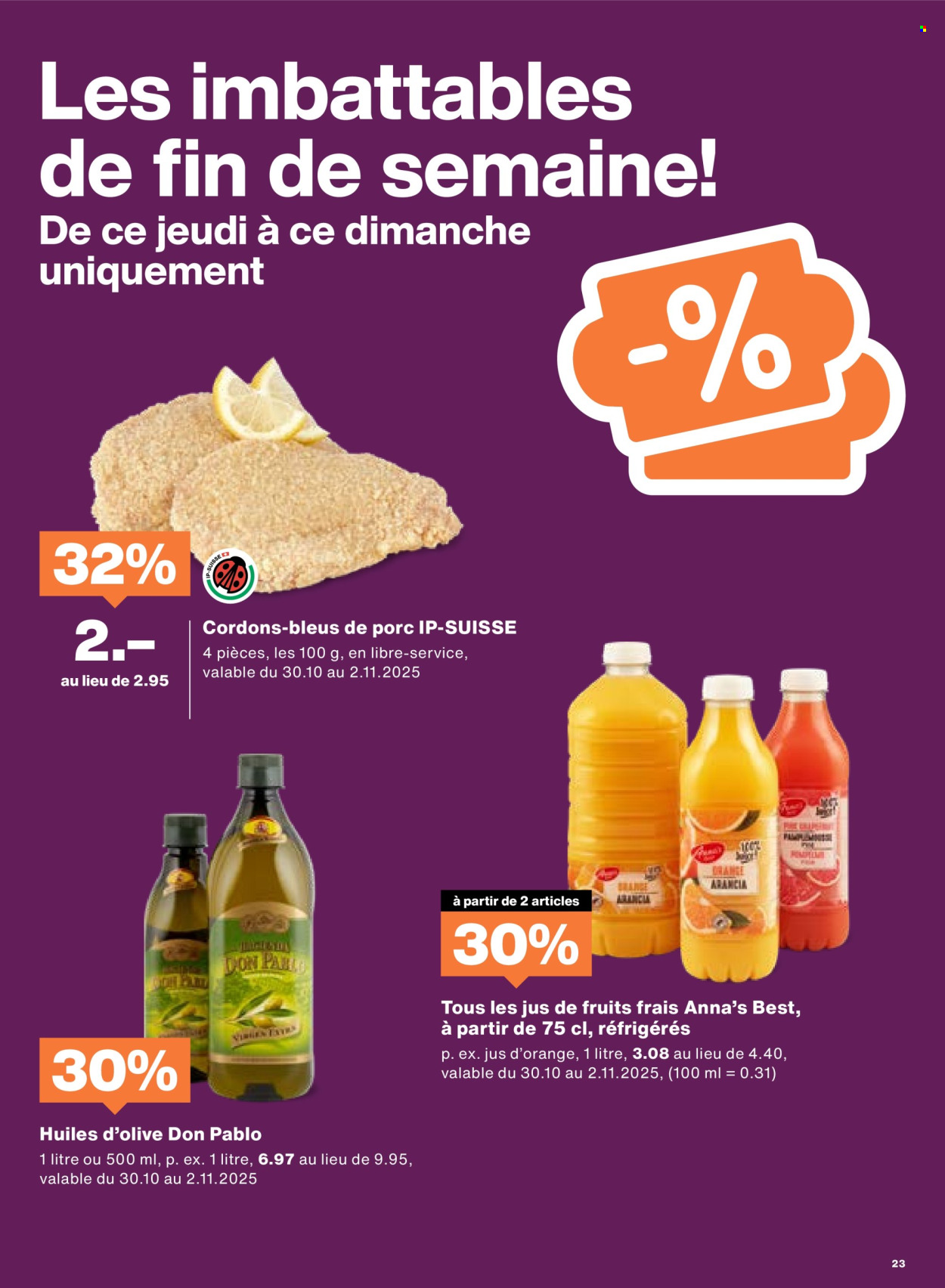 Catalogue Migros - 28.10.2025 - 3.11.2025. Page 23. Page 23