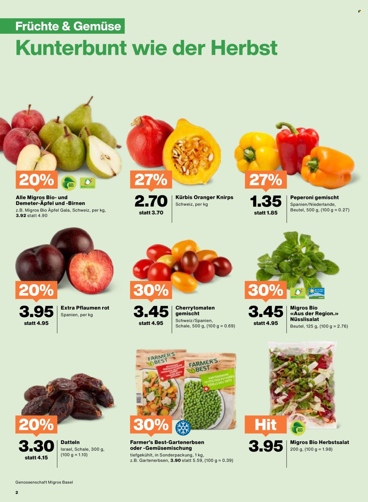 Catalogue Migros - 28.10.2025 - 3.11.2025. Page 2. Page 2