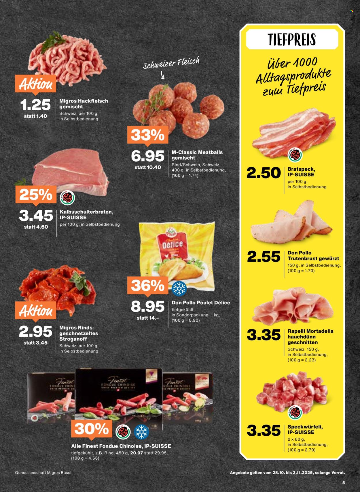 Catalogue Migros - 28.10.2025 - 3.11.2025. Page 5. Page 5