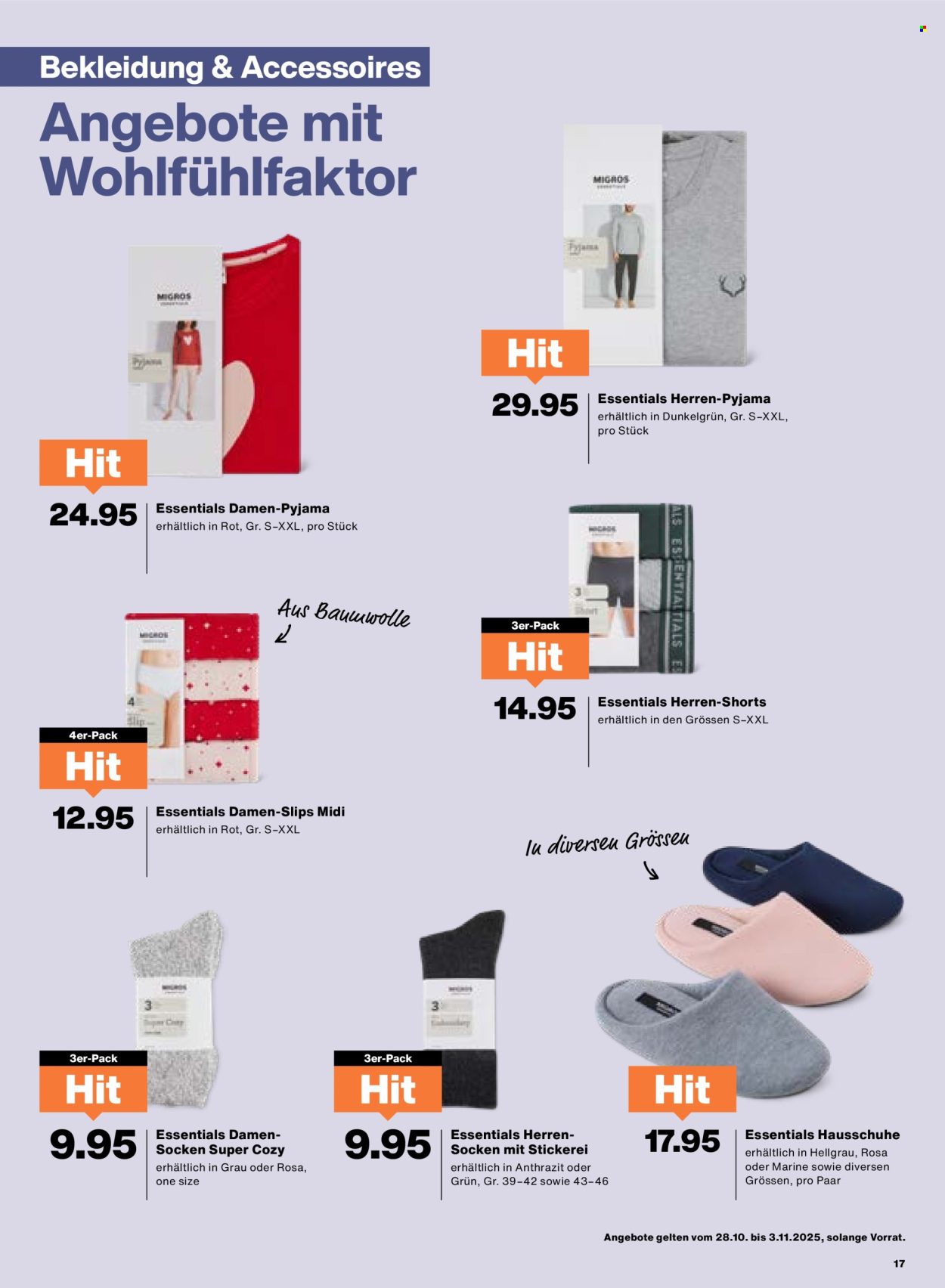 Catalogue Migros - 28.10.2025 - 3.11.2025. Page 17. Page 17