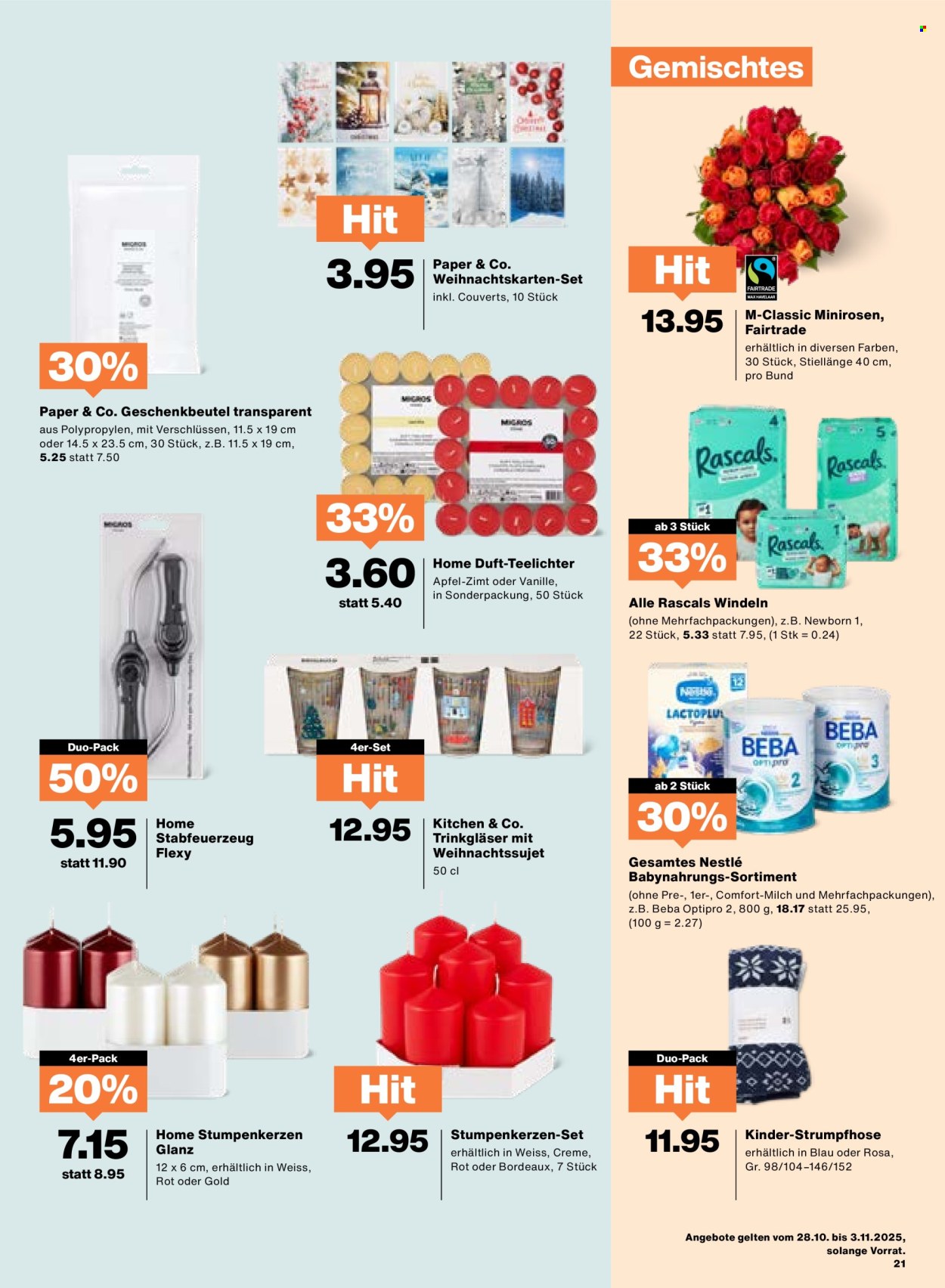 Catalogue Migros - 28.10.2025 - 3.11.2025. Page 21. Page 21