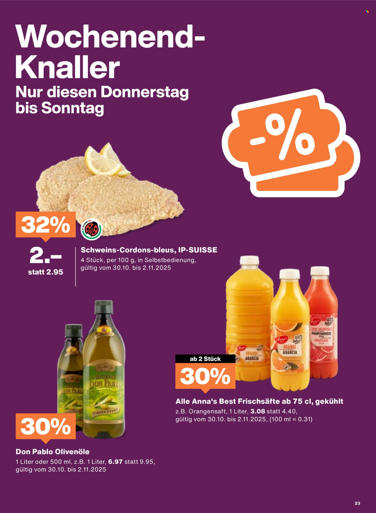 Catalogue Migros - 28.10.2025 - 3.11.2025. Page 23. Page 23
