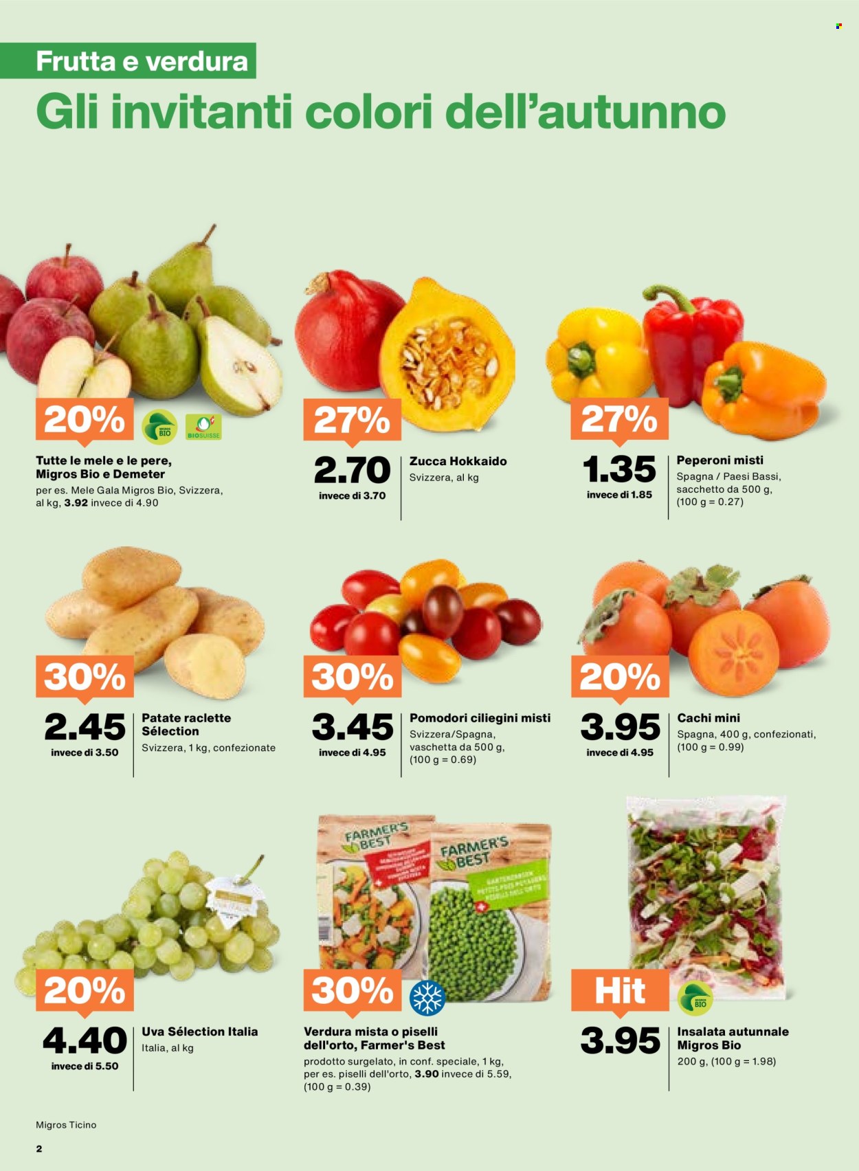 Catalogue Migros - 28.10.2025 - 3.11.2025. Page 2. Page 2