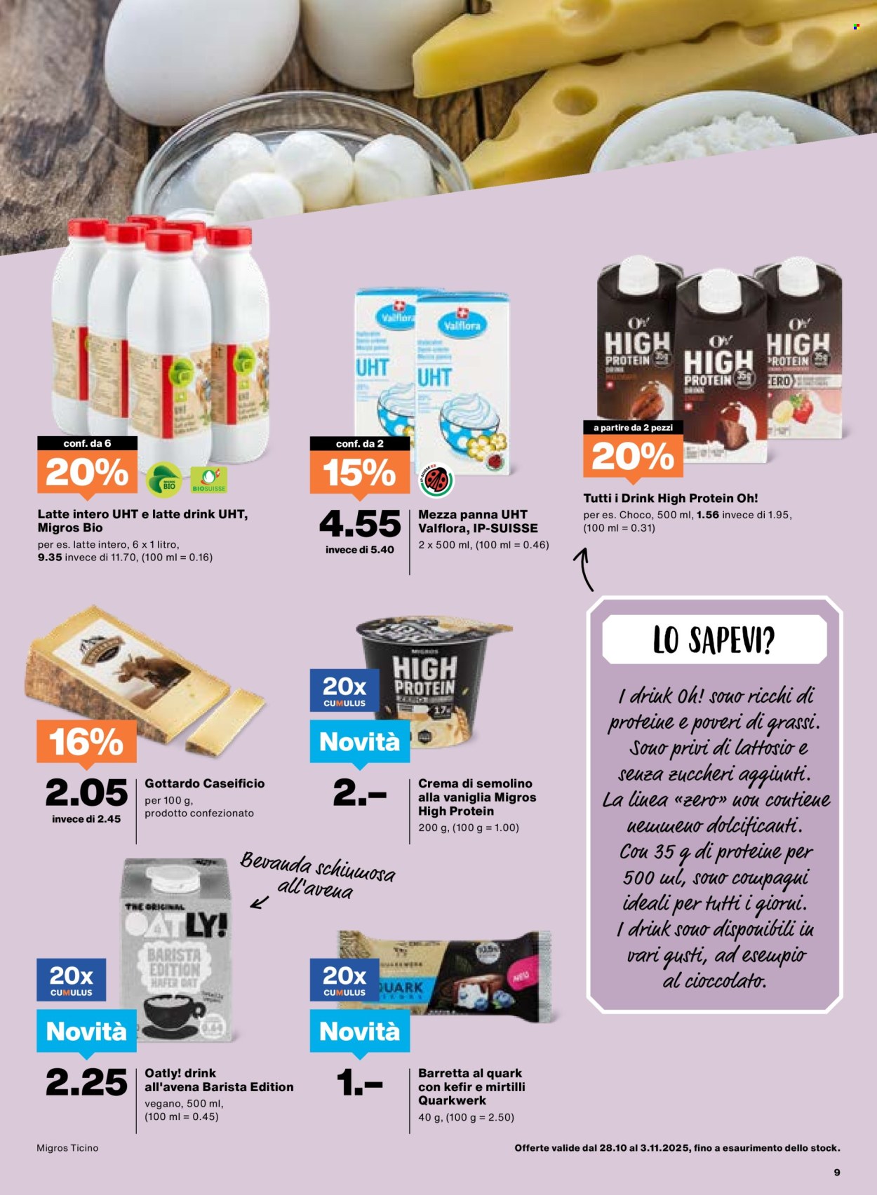 Catalogue Migros - 28.10.2025 - 3.11.2025. Page 9. Page 9