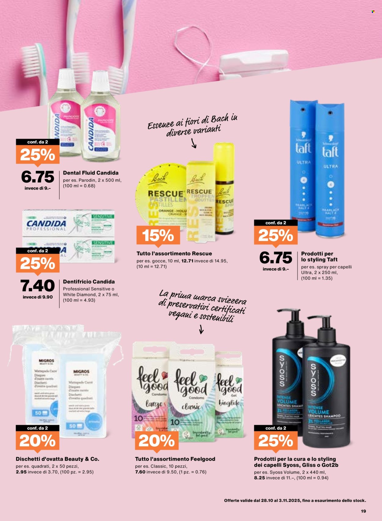 Catalogue Migros - 28.10.2025 - 3.11.2025. Page 19. Page 19