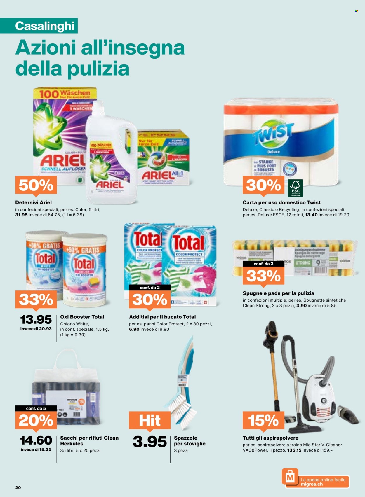 Catalogue Migros - 28.10.2025 - 3.11.2025. Page 20. Page 20