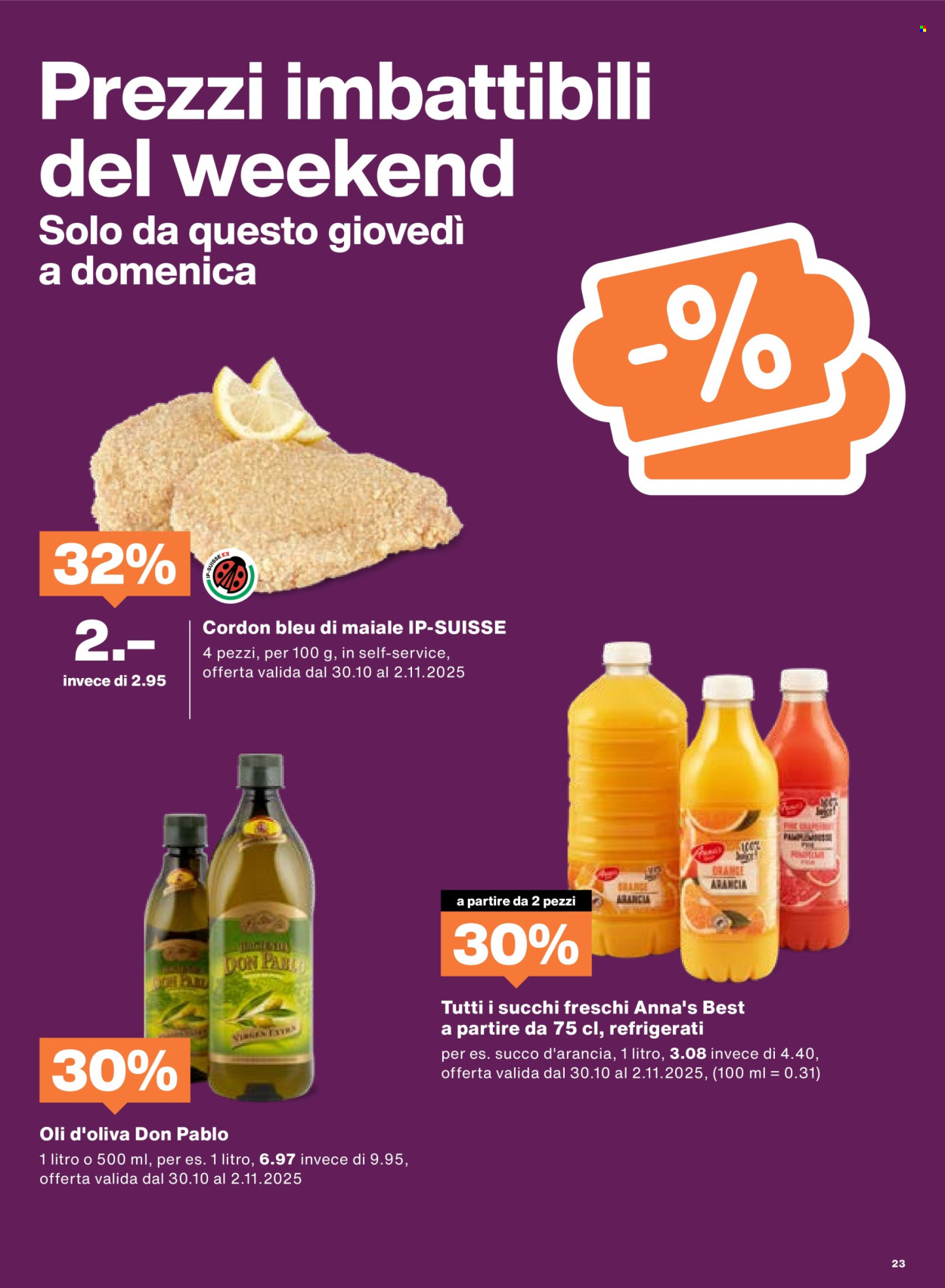 Catalogue Migros - 28.10.2025 - 3.11.2025. Page 23. Page 23