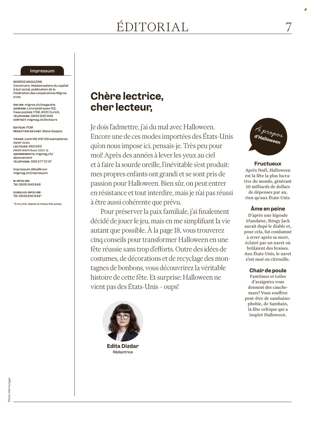 Catalogue Migros - 28.10.2025 - 3.11.2025. Page 7. Page 7