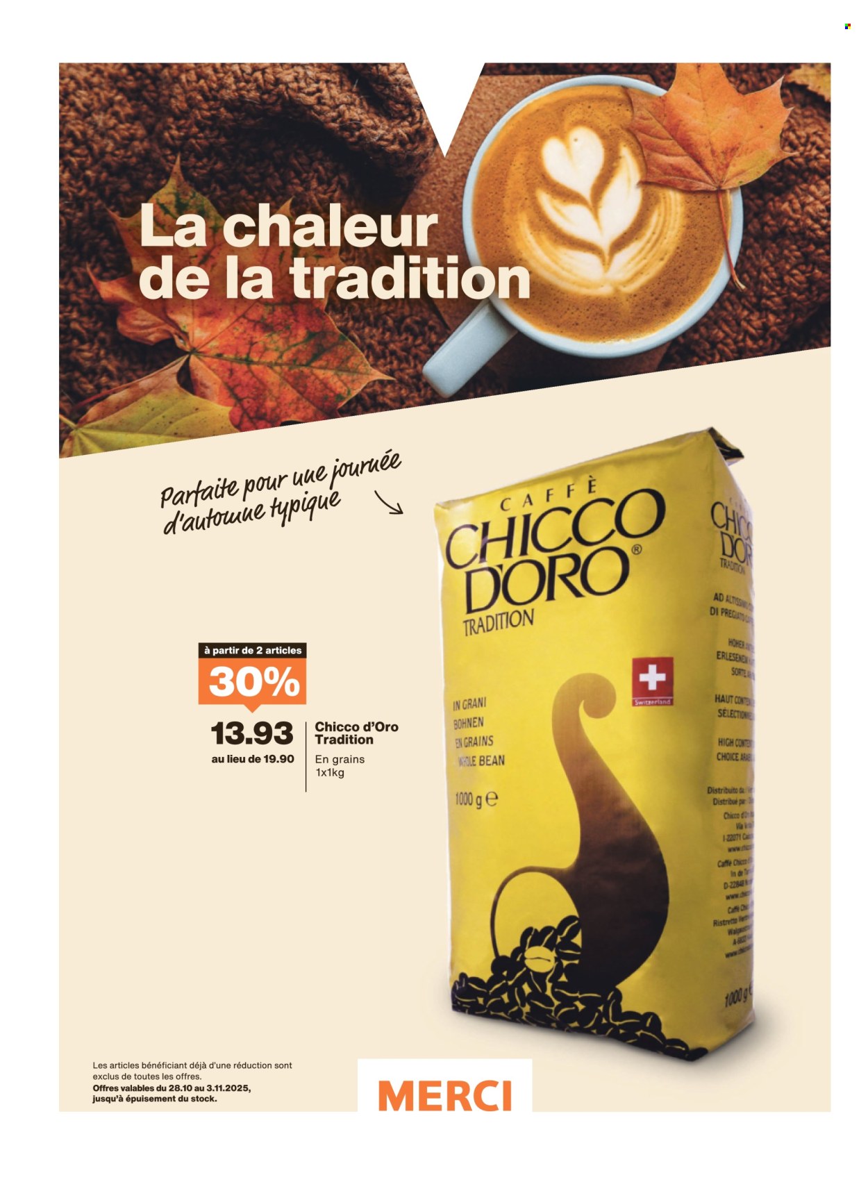 Catalogue Migros - 28.10.2025 - 3.11.2025. Page 30. Page 30