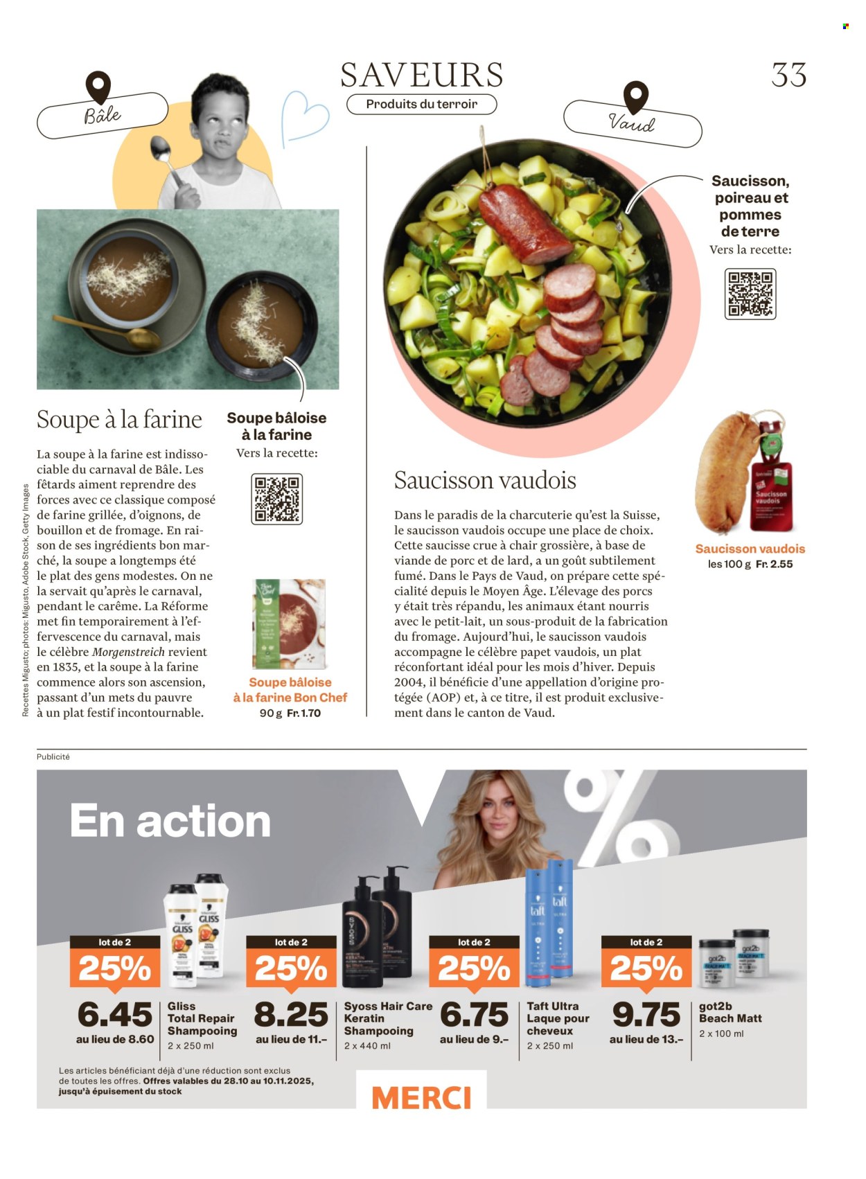 Catalogue Migros - 28.10.2025 - 3.11.2025. Page 33. Page 33