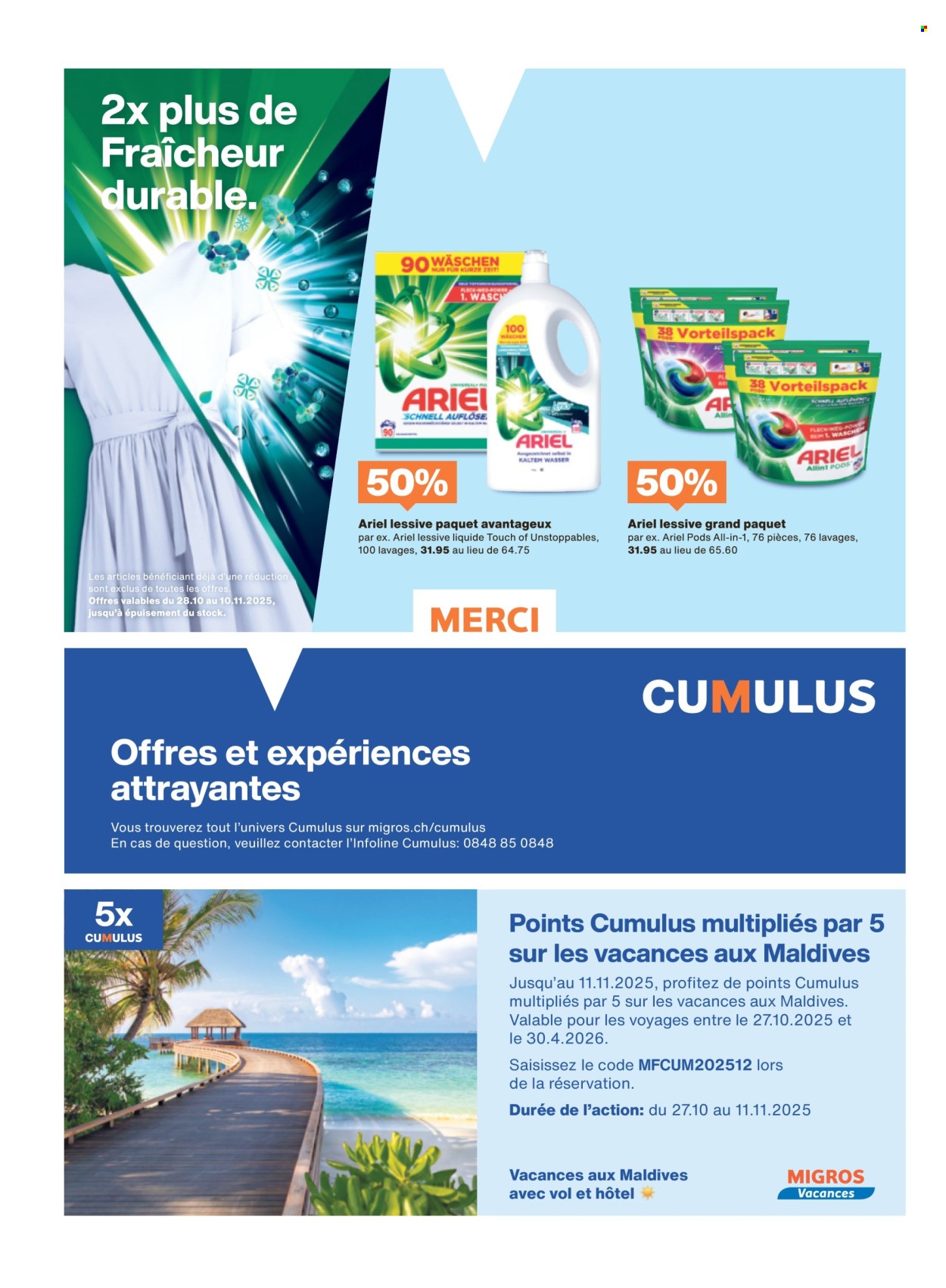 Catalogue Migros - 28.10.2025 - 3.11.2025. Page 46. Page 46