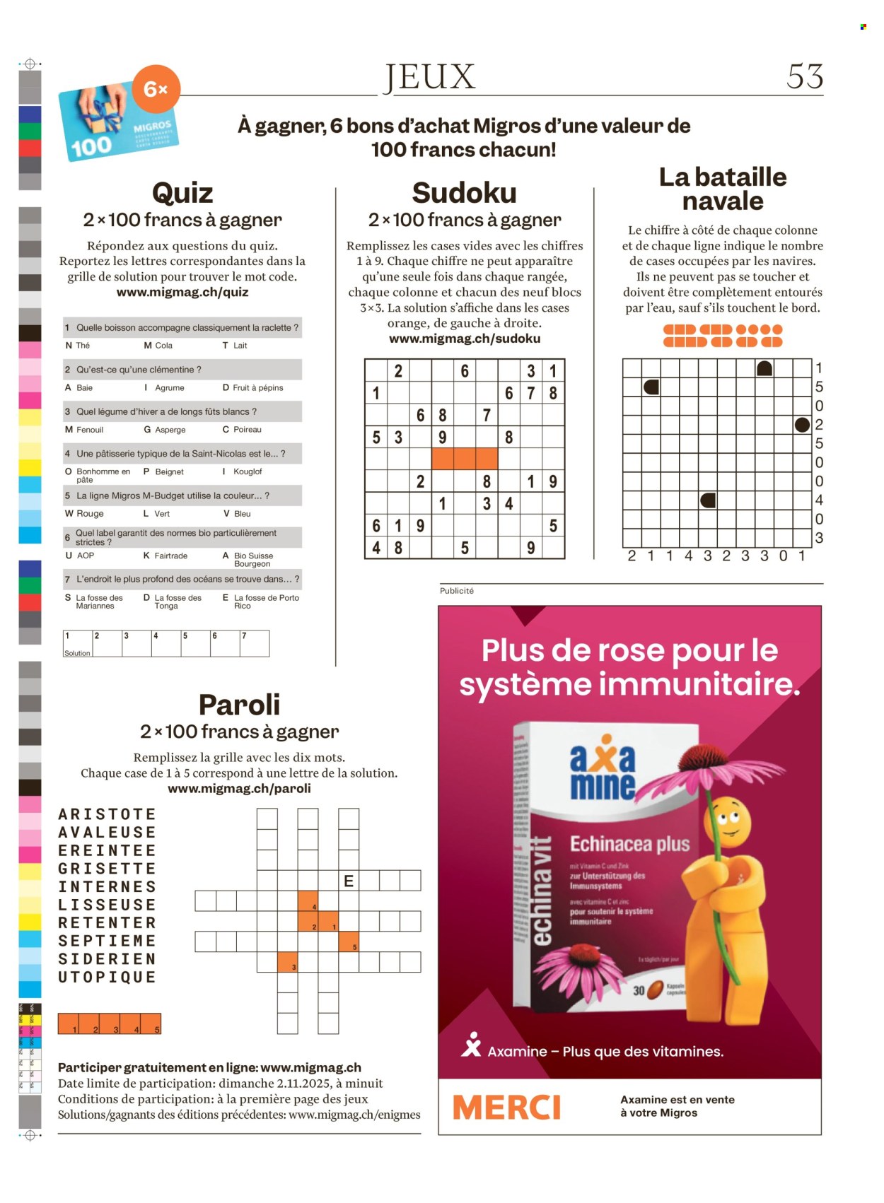 Catalogue Migros - 28.10.2025 - 3.11.2025. Page 53. Page 53