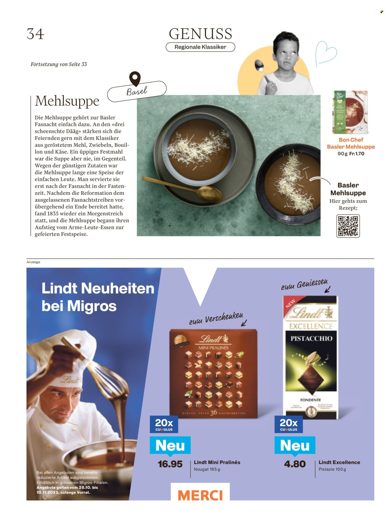 Catalogue Migros - 28.10.2025 - 3.11.2025. Page 34. Page 34
